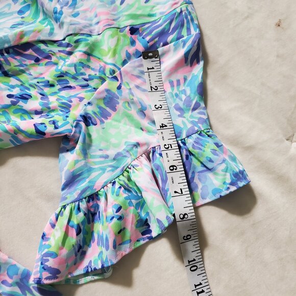 Lilly Pulitzer Dariah Size 2 Mini Short Sleeve Wrap Dress - Picture 12 of 12